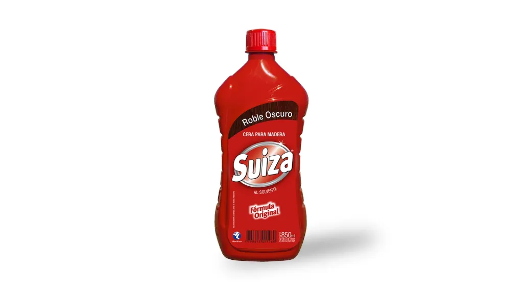 Cera para Madera al Solvente Suiza Roble Oscuro x850ml (x12)
