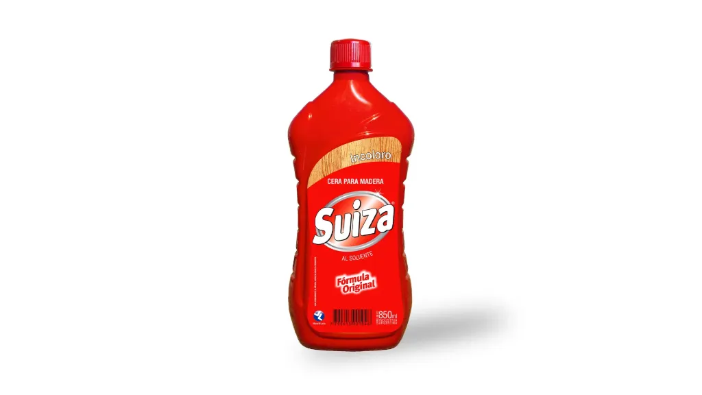 [101159] Cera para Madera al Solvente Suiza Natural x850ml (x12)