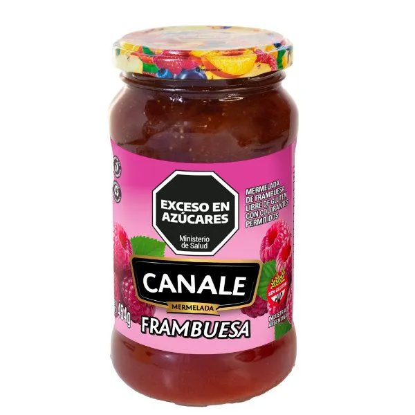 Mermelada Canale Frambuesa x454g (x12)