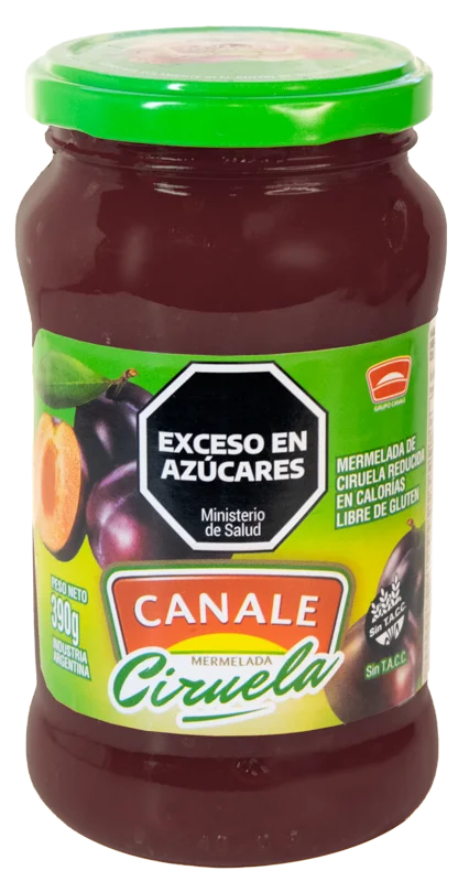 [101143] Mermelada Canale Light Ciruela x390g (x12)
