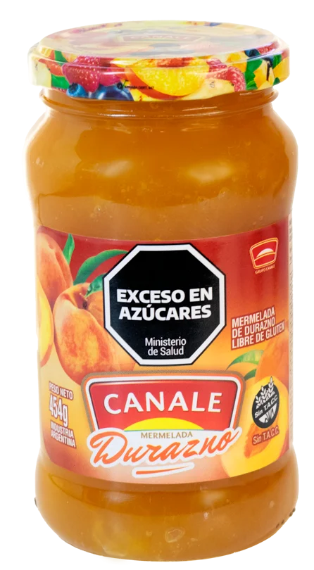 Mermelada Canale Durazno x454g (x12)