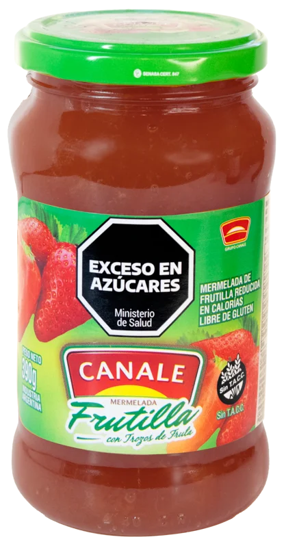 [101141] Mermelada Canale Light Frutilla x390g (x12)