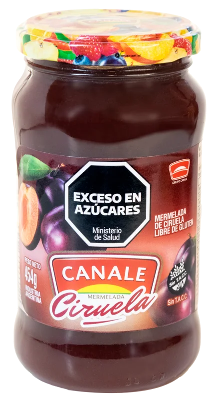 Mermelada Canale Ciruela x454g (x12)