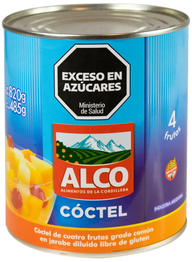 [101136] Coctel 4 Frutas Alco x820g (x12)