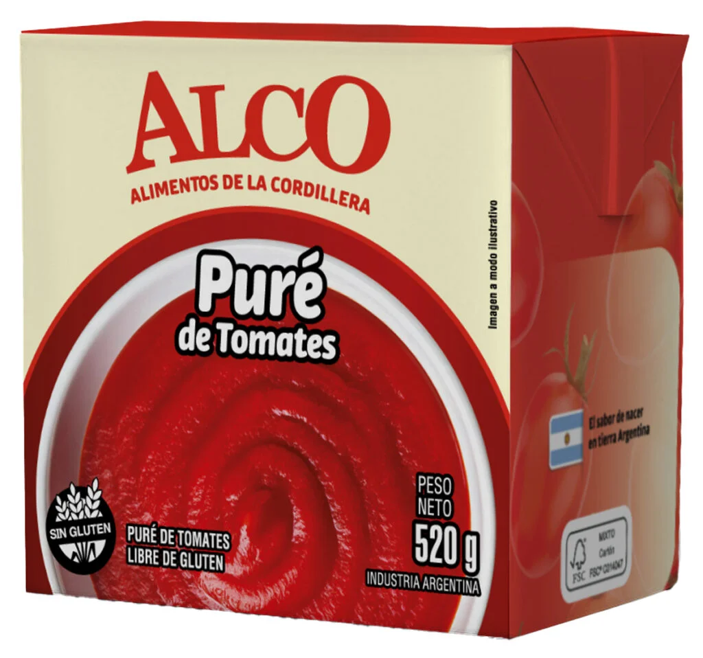 Puré de Tomates Alco x520g (x12)