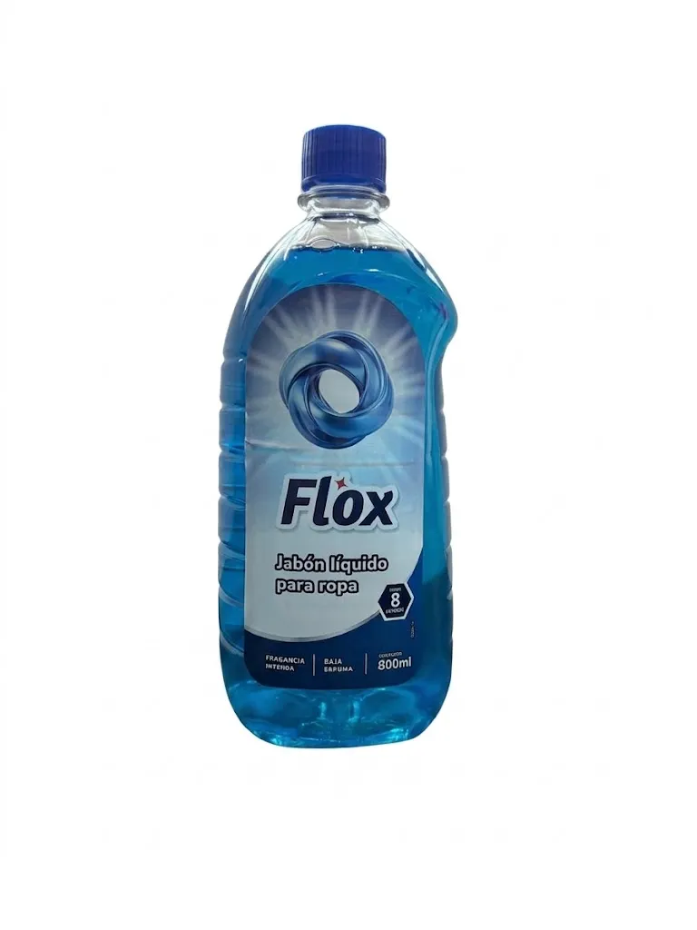 Jabon Líquido Para Ropa Flox x800ml (x15)