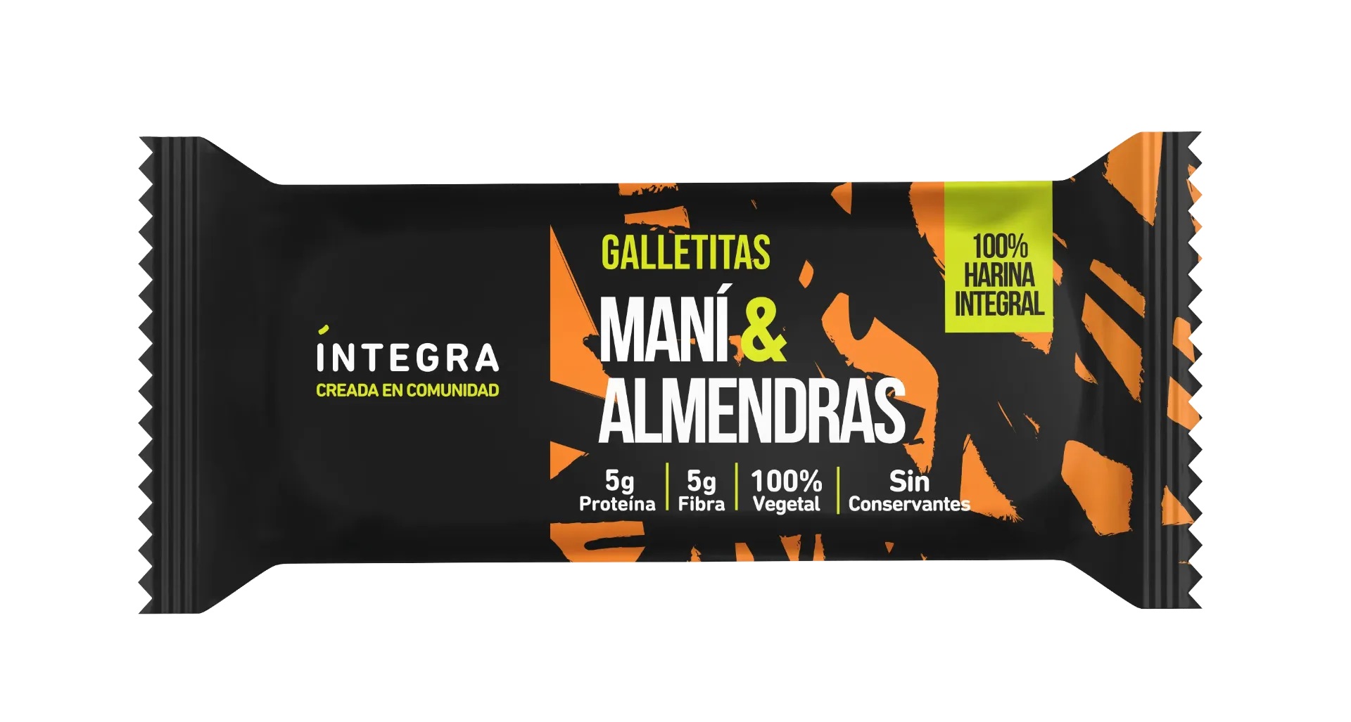 Galletitas Integra Maní y Almendras x72g (x40)